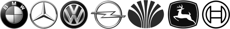 Endkundenlogos Automobilindustrie